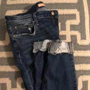 Distressed Joes Jeans